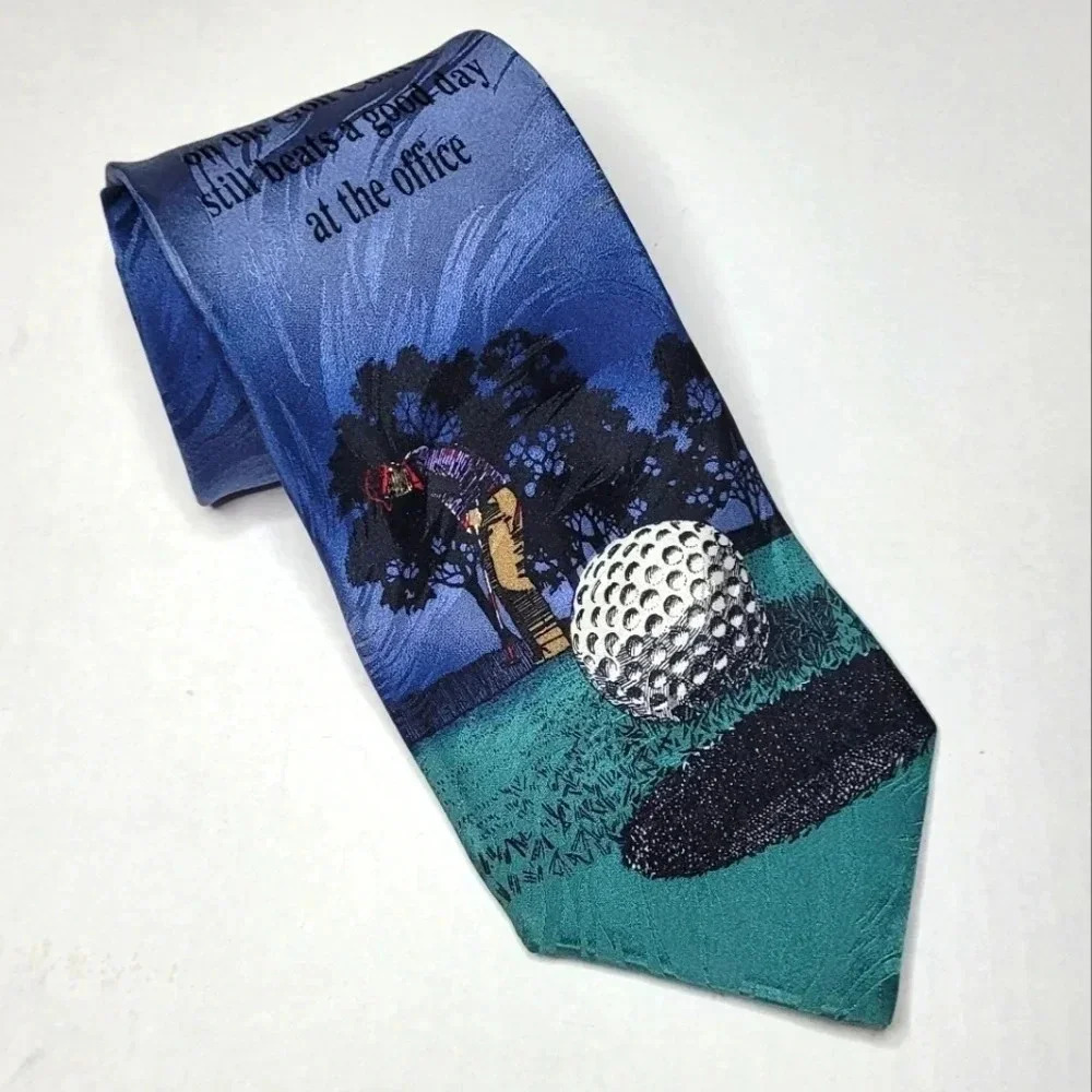 SPIKE MARKS GOLF Men's Necktie Vintage